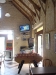 Cliquez pour agrandir <b>camping de la grange de monteillac</b><br />
Installation d'un vidéo projecteur avec toile de projection électrique. Cette installation permet de regarder un DVD, une présentation via ordinateur portable ou même une émission de télévision sur un écran de 3m par 3m. Toutes les commandes se font à distance.